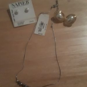 Napier necklace & earrings